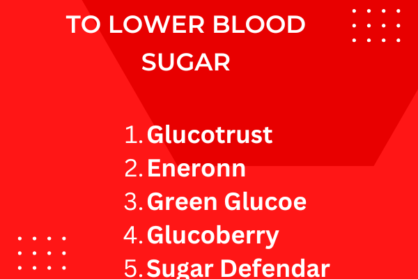 Best Supplements To Lower Blood Sugar